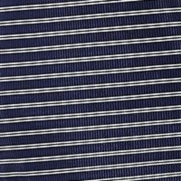 ❗5 For $2️⃣5️⃣ Bundle Sale❗️ London Times Navy&White Stripe Cold Shoulder Dress - Picture 2 of 4